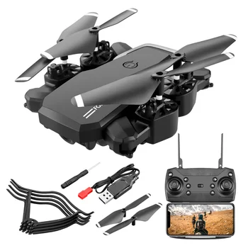 LF609 Mini RC Skladacia drone S 4K HD Kamera Wifi FPV Selfie Vrtuľník nadmorská Výška Podržte Quadcopter Profesional Hučí Deti Hračky