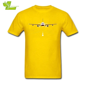 Lietadlo Pilot T Shirt Muž Najnovšie Tshirts Domáce Oblečenie Vysokej Kvality Voľné T-Shirt Mužov Krátky Rukáv, Bavlna Pohode Otec Tees