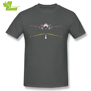 Lietadlo Pilot T Shirt Muž Najnovšie Tshirts Domáce Oblečenie Vysokej Kvality Voľné T-Shirt Mužov Krátky Rukáv, Bavlna Pohode Otec Tees
