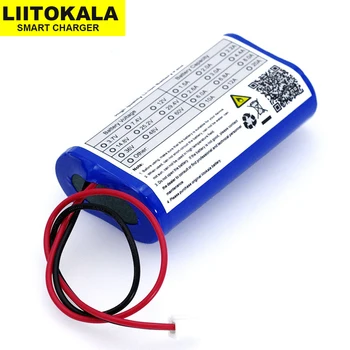 LiitoKala 7,2 V / 7.4 V / 8.4 V lítiová batéria 18650 2600 mA Nabíjateľná batéria megaphone reproduktor ochranu palube