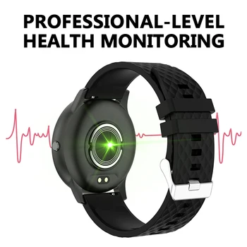 LISM Smart Hodinky Muži Ženy Srdcovej frekvencie, Krvného Tlaku Sledovať Športové Multifunkčné Fitness Režim Tracker Nepremokavé Smartwatch