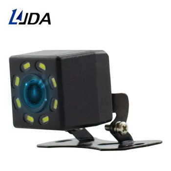 LJDA Auto parkovacia Kamera Univerzálny Záložný Parkovacia Kamera 8 LED diódy pre Nočné Videnie Vodotesná 170 širokouhlý HD Farebný Obrázok