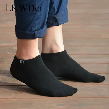 LKWDer 5 Párov Mens Ponožky Mužov Ponožka Módne Extra Veľké Veľké Plus Veľkosť 45,47,48 Členkové Ponožky Mužov Bežné Sox Calcetines Hombre Meias