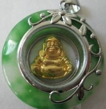 LL<<<rotatable cute  buddha lucky pendant