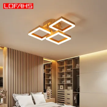 LOFAHS Hliníkové Akryl Kuchyňa Spálňa Lampa Domov Osvetlenie Moderné LED Stropné svietidlo Obývacia Izba Svetlá Múdrosti Dom Avize
