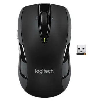 Logitech M545/M546 2,4 GHz Bezdrôtová Laserová Myš Ergonomický Optical Gaming 1000 DPIMice pre Prenosný počítač Stolový POČÍTAČ (Black)