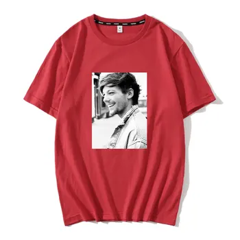 Louis Tomlinson t-shirts módne kolo krku muži ženy t košele príležitostné letné topy tee tričko krátky rukáv t-shirt