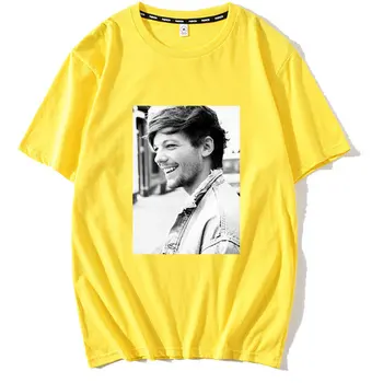 Louis Tomlinson t-shirts módne kolo krku muži ženy t košele príležitostné letné topy tee tričko krátky rukáv t-shirt