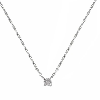 Louleur 925 Silver 0,3 cm/0.4 cm/0,5 cm Zirkón Náhrdelník Minimalistický Lesklé Zirkón Choker Náhrdelník Pre Ženy Lete Jemné Šperky Dary