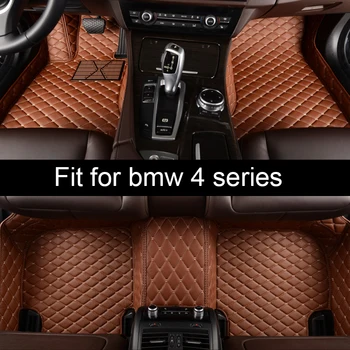 Lsrtw2017 kožené auto podlahové rohože pre BMW F07 535 gt 2011 2012 2013 2016 2017 2018 2019 príslušenstvo koberec koberec styling