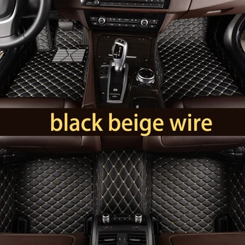 Lsrtw2017 kožené auto podlahové rohože pre BMW F07 535 gt 2011 2012 2013 2016 2017 2018 2019 príslušenstvo koberec koberec styling