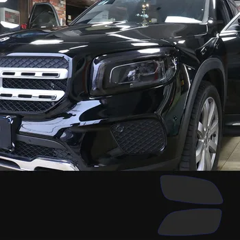 Lsrtw2017 tranparent čierne auto svetlometu anti-scratch film na mercedes benz glb x254 2020 2021 ochranné nálepky glb200