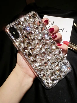 Luxusné Módne Lesk Diamond obal pre Samsung Galaxy A31 A21S A01 A11 A51 A71 Bling Lesk Kryt Pre Samsung M31 M30S M21 M11