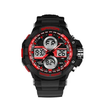 Luxusné pánske elektronické hodinky študent športové hodinky TPU s kórejský Módne bežné verzia transparentné quartz hodinky muži hodinky