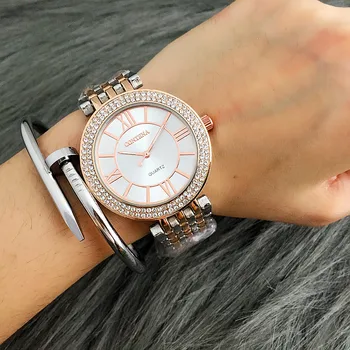 Luxusné strieborné ženy hodinky elegantné malé náramok žena hodiny 2020 BGG módnej značky roman dial retro dámske náramkové hodinky darček