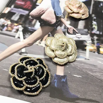 Luxusné Značky jewlery štýl kvety pearl Kolíky Brošne kvet Broche Broach Šperky pre Ženy