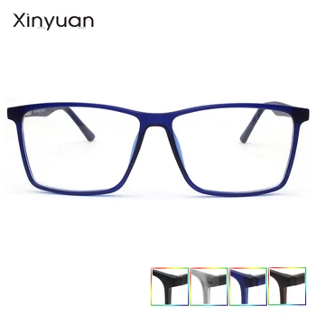 LV6031 Retro Okuliare Clear Okuliare, Rám Ženy Muži Transparentné Objektív Krátkozrakosť, Optické Okuliare Nadrozmerné Štvorcový Rám