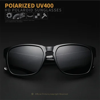 LVVKEE 2021 Klasické Polarizované slnečné Okuliare Muži Ženy Značky Dizajnér Jazdy Slnečné Okuliare Pre Mužov UV400 Okuliare Muž Okuliare