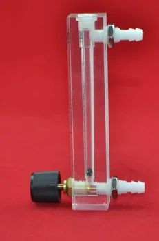LZQ-7 1-10LPM air flow meter (H=120 mm prietok plynu meter)s regulačným ventilom pre Kyslík conectrator ,môžete nastaviť požadovaný prietok