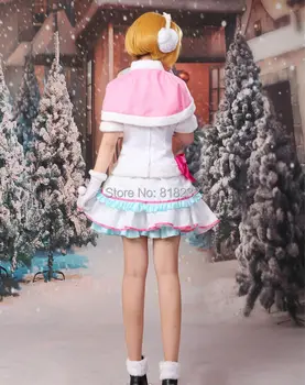 Láska Live Školy Idol Projektu Snehu Halation Koizumi Hanayo Cappa Topy, Šaty Jednotné Oblečenie Anime Cosplay Kostýmy