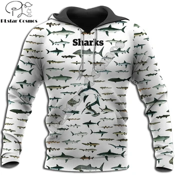 Láska Žraloka 3D celého Vytlačené Mens hoodies Harajuku Streetwear Hoodie Unisex Bežné Pulóver Jesenná Bunda Tepláky KJ0124