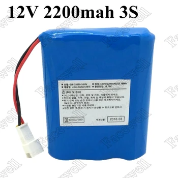 Lítium-12v 2200mah li-ion batéria 3S 18650 11.1 v batéria pre Masáž LED svetlomet, baterka a blesk elektrické náradie