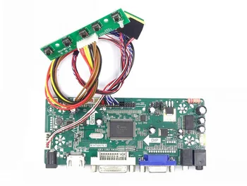 M. NT68676 HDMI, DVI, VGA LED LCD Radič doske Auta DIY pre B156XW02 V3/V6 B156XW02 V2/V7 B156XW02 V0/V1 1 366 X 768 displej 15.6