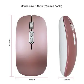 M103 Dobíjacia Bezdrôtová Myš stlmiť 2.4 G jedno tlačidlo návrat Stôl Office Myši vstavané lítiové batérie na sklade