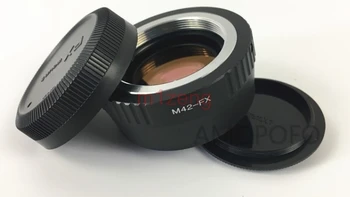 M42-fx s Ohniskovou Redukcia Speed Booster Turbo adaptér krúžok pre m42 Objektív fujifilm fx X-E2/X-M1/XA2/XA1/xt2 xt10 xt100 fotoaparát