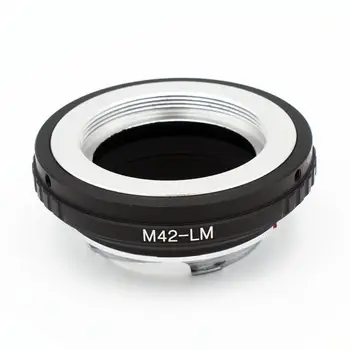 M42-LM Adaptér Pre M42 Skrutku Objektív Leica M LM Mount M8 M9 M6 M7 M5 MP Fotoaparát