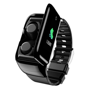 M7 Smart Hodinky Mužov s Bluetooth Slúchadlá Srdcovej frekvencie, Krvného Tlaku Monitor Smartwatch pre Android IOS Telefóny
