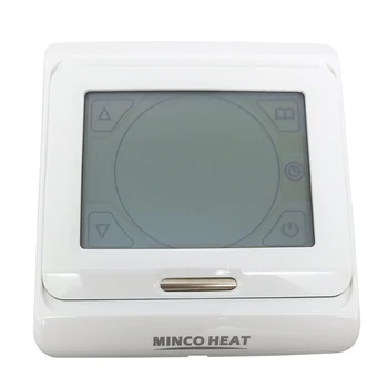 M9 Minco TEPLA, LCD displej, Programovateľné Digitálne Miestnosti Podlahové Kúrenie Termostat Dotykový Displej Otepľovanie Poschodí Regulátor Teploty