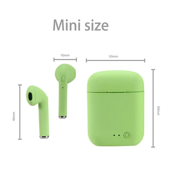 Macaron Mini 2 TWS Bezdrôtové Slúchadlá Bluetooth 5.0 Slúchadlá Slúchadlá Športové Headset S Mikrofónom Plnenie Box Slúchadiel pre iPhone