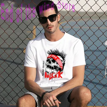 Machine Gun Kelly t tričko Unisex Harajuku Zábavné Street Fashion MGK Topy Hip Hop grafika Bavlna T-shirt Žena/Muž