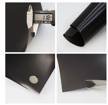 Magnet list 600 mm x 1 mm magnet 1mm hrúbky mäkké magnet inzercie alebo tabuľa magnetická list najlepšiu cenu long0.5M