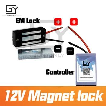 Magnet zámok 12V dvere magnetické uniknúť izba vrtuľa inštalované na dvere elektromagnet zámok prop pre uniknúť hra Gentenly