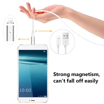 Magnetické Kábel Pre Apple Nabíjanie pomocou pripojenia USB Dátový Kábel Pre iPhone X 7 6 8 6 Plus 5S XS MAX XR Pre iPad Mini 8 Pin Rýchle Nabíjanie Káble