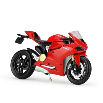Maisto NOVÝ 1:18 Ducati 1199 Panigal Zliatiny Diecast Motocykel Funkčný Model Shork-Absorpcia Hračka Pre Deti, Darčeky, Hračky Zber
