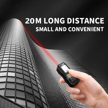MAKA MK202 Infračervené Vzdialenosť Meter Vysoká Presnosť Laserový Merač Vzdialenosti periférne Pravítko Presné Vzdialenosti Rozsah Vyhľadávanie