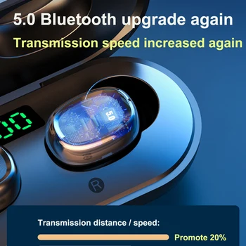 Makarov TWS Bluetooth Bezdrôtové Slúchadlá Touch Ovládania Slúchadlá Xiomi 9D Nepremokavé Športové Slúchadlá Hudbu Headsety Pre Huawei