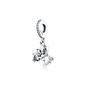 Manželský Pár Visieť Kúzlo 2020 Nové Kúzlo Náramky Hot Predaj Ženy 925 Sterling Silver Šperky Robiť