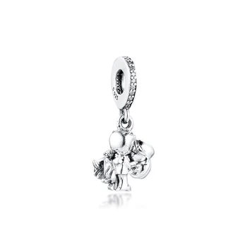 Manželský Pár Visieť Kúzlo 2020 Nové Kúzlo Náramky Hot Predaj Ženy 925 Sterling Silver Šperky Robiť