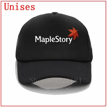 MapleStory Kanada otec čiapky pre mužov najnovší dizajn rodiny darček criss cross cope, čiapky letné čiapky pre ženy Osobné Štýl