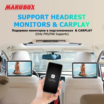 MARUBOX Double Din 4G RAM Android 10.0 Auto Multimediálny Prehrávač Pre SSANGYONG Kyron 2005-7