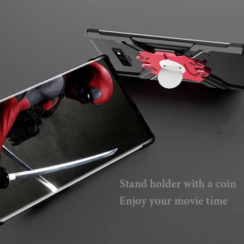 Marvel Hrdinu Prvok Kov Hliníka Nárazníka Puzdro Pre Samsung Galaxy Note 9 Tenké Ťažké Kvapky Ochrana Telefónu Prípade Nárazníka Note9 Kryt