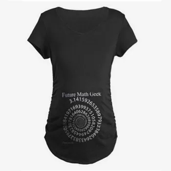 Materské Oblečenie na Jeseň Materskej dlhý rukáv t-shirt Bežné Materskej Oblečenie, Oblečenie Pre Tehotné Ženy Materskej Topy Tees