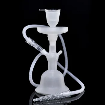 Matné Dizajn Al Fakher Sklo Hookah Shisha Fajčenie Vodnej fajky Kompletnú Sadu Hookah pre Tabak Nargile Sheesha Príslušenstvo