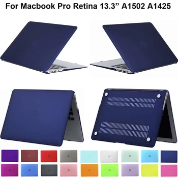 Matné Farby, Prípade pre Macbook Pro 13 Retina A1502 A1425 Kryt Capa MacbookProRetina 13,3 palca Chránič Rukáv Shell