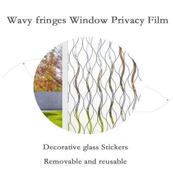 Matné ochrany Osobných údajov Window Film, Non Lepidlo UV Blokovanie Odnímateľné Sklo Nepriehľadné Samostatne Statické Lipnúť na Doma