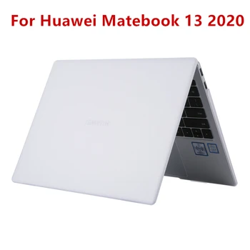Matný Jasný Prípad pre Huawei Matebook 13 2020 Priehľadného Pevného Notebook Prenosný obal pre Matebook 2020 13 palcový Prípadoch Coque Funda